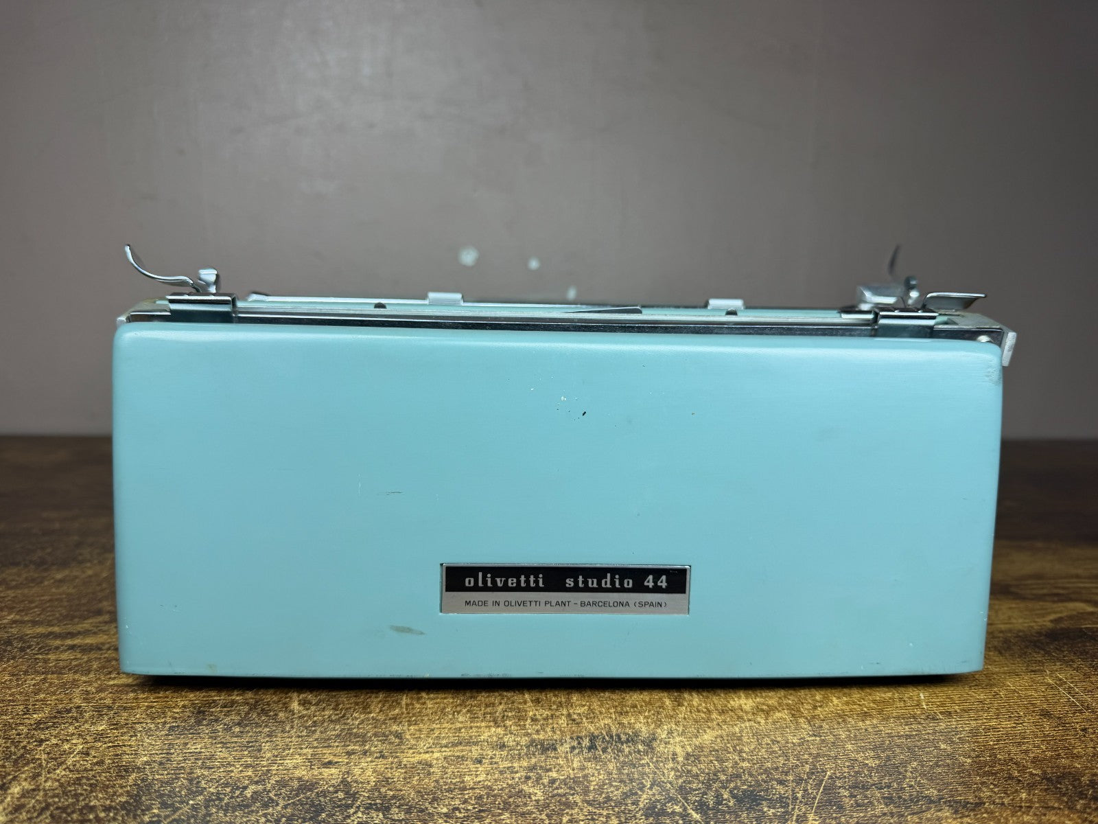 Nice! Serviced 1962 Olivetti Studio 44 Vintage Portable Typewriter Pica