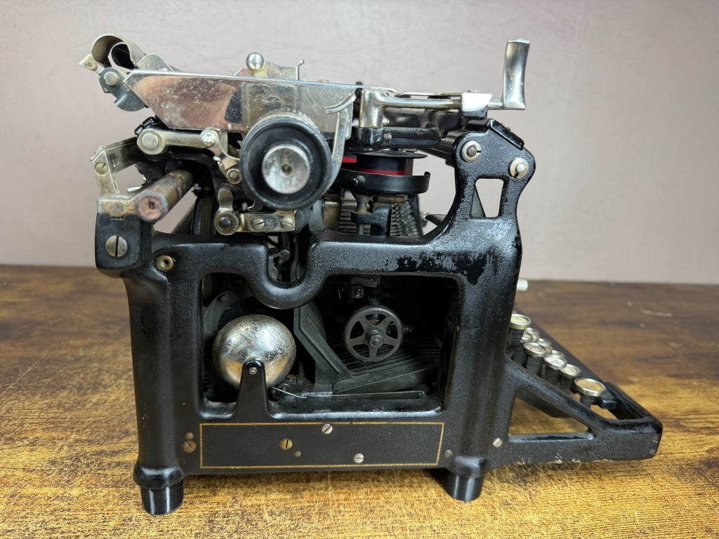 Serviced 1923 Underwood No.5 Antique Typewriter New Platen, Feet, Rollers