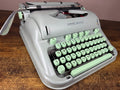 Excellent Serviced 1962 Cursive/Script Hermes 3000 Typewriter w New Platen 13CPI