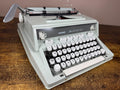 Excellent! Serviced 1972 Hermes 3000 3rd Gen Typewriter Techno Pica New Platen