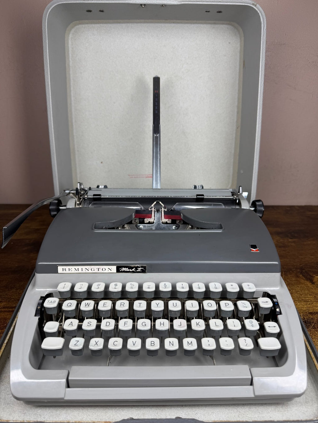 Excellent 1965 Serviced Remington Mark 2 Torpedo Typewriter Made in West Germany