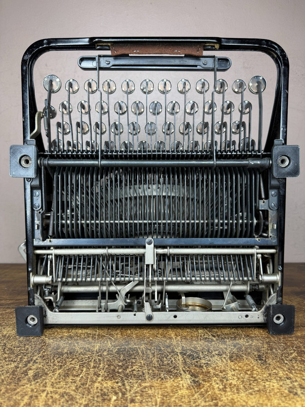 Excellent Serviced 1931 Royal P Model Glossy Gull Wing Typewriter New Platen