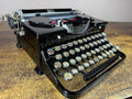 Excellent Serviced 1931 Royal P Model Glossy Gull Wing Typewriter New Platen