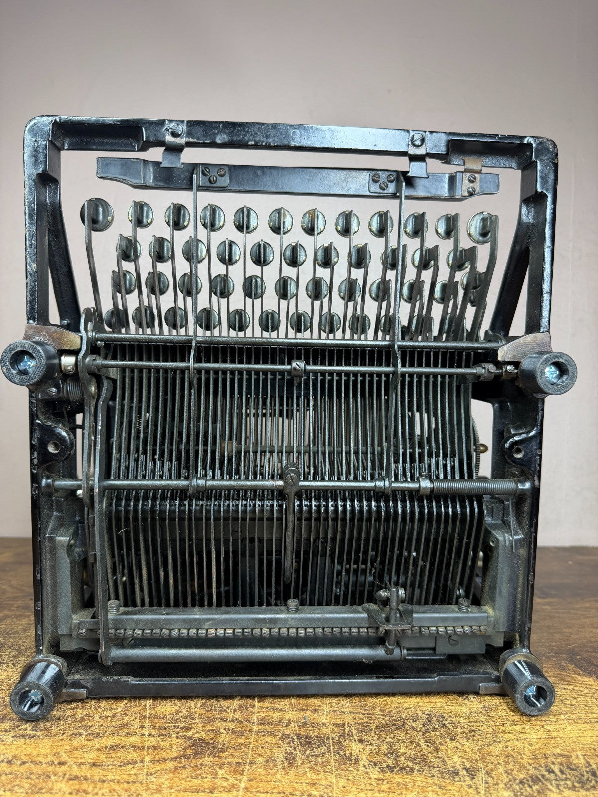 Serviced 1923 Underwood No.5 Antique Typewriter New Platen, Feet, Rollers
