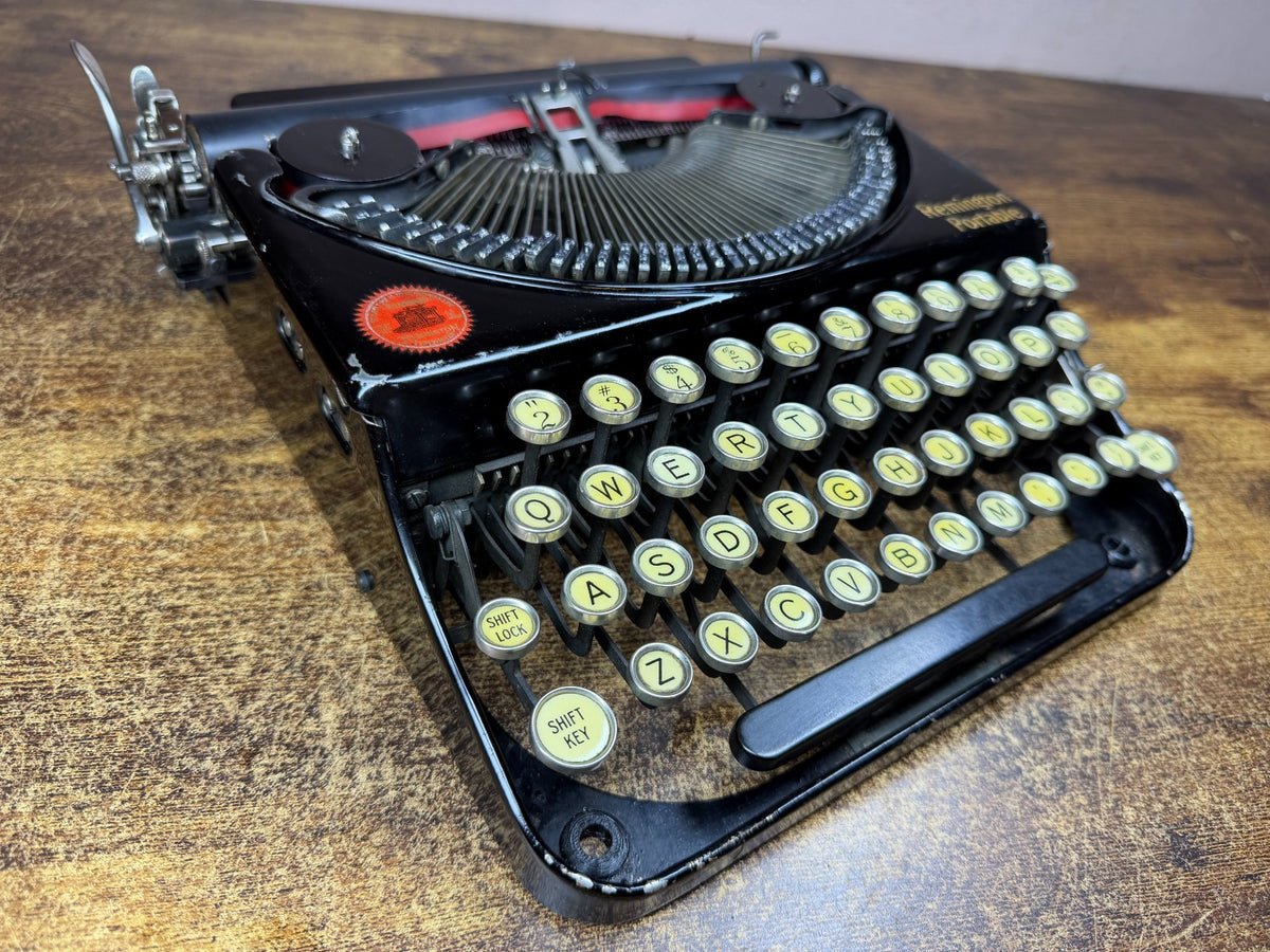Nice! Serviced 1927 Remington Portable Model #2 Vintage Typewriter