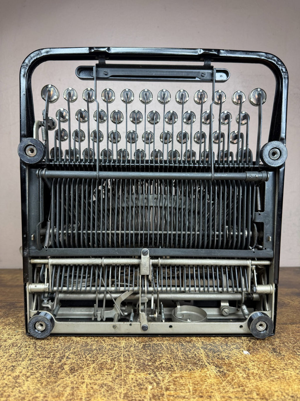 Excellent! Serviced 1928 Royal P Model 1st Gen Portable Typewriter New Platen