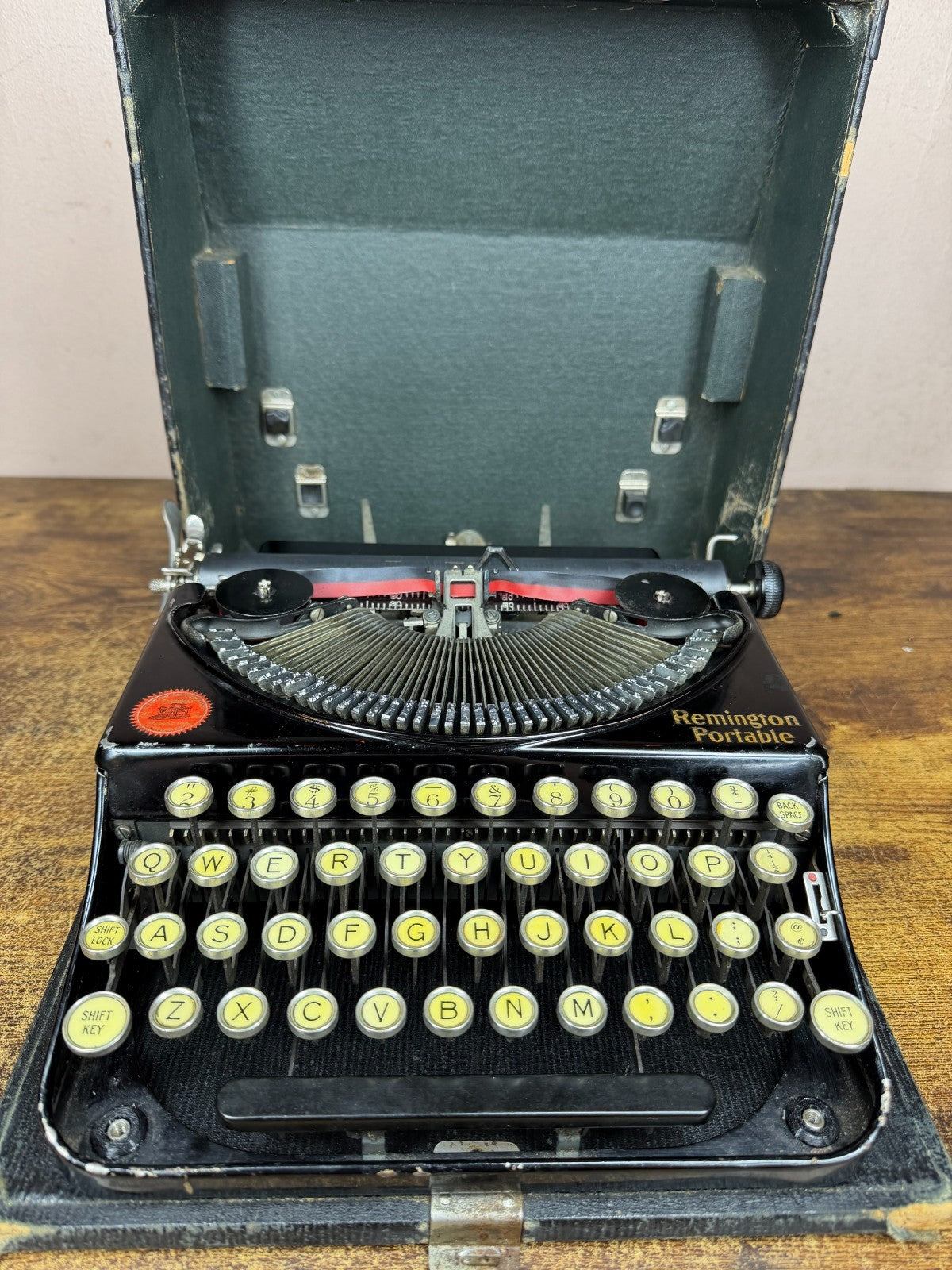 Nice! Serviced 1927 Remington Portable Model #2 Vintage Typewriter